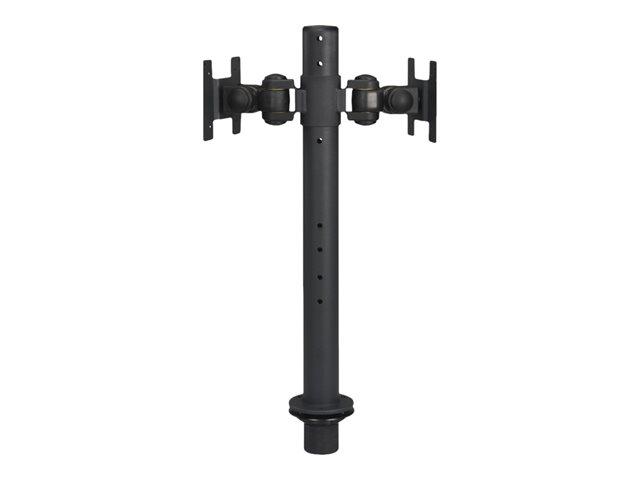 Neomounts FPMA-D050D - Mounting kit - full-motion - for 2 LCD displays - black - screen size: 10\"-30\" - grommet, desk-mountable