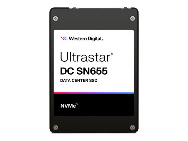 WD Ultrastar DC SN655 WUS5EA1A1ESP7E3 - SSD - 15.36 TB - internal - 2.5\" - U.3 PCIe 4.0 (NVMe)