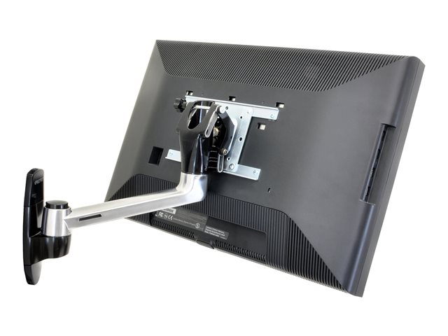Ergotron LX HD Wall Mount Swing Arm - Mounting kit (swing arm) - for TV - aluminium - screen size: up to 49\" - wall-mountable