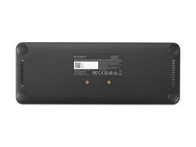 Kensington SD5920T EQ - Docking station - for laptop - USB4 / Thunderbolt 4 - 2 x HDMI, 3 x DP, 2 x Thunderbolt 4 - 1GbE, 2.5GbE - 149.1 Watt - Europe