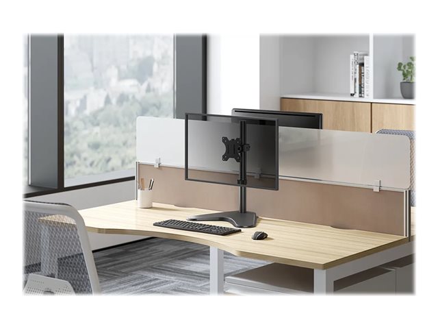 Neomounts FPMA-D550SBLACK - Stand - full-motion - for flat panel - black - screen size: up to 32\" - desktop