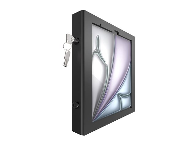 Compulocks iPad Air M2 13\" (2024), Apex Enclosure AV Conference Capsule - Mounting kit (enclosure, capsule) - for tablet - lockable - metal frame, high-grade steel - black - screen size: 13\" - wall-mountable, counter top - for Apple 13-inch iPad Air
