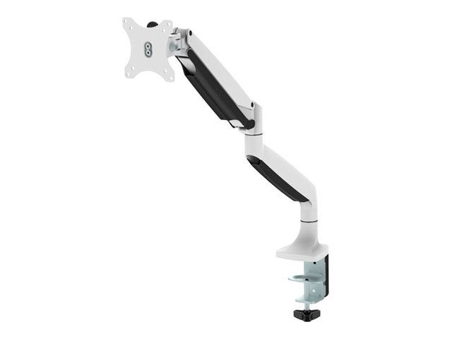 Neomounts NM-D750 - Mounting kit - full-motion - for LCD display - white - screen size: 10\"-32\" - clamp mountable, grommet, desk-mountable