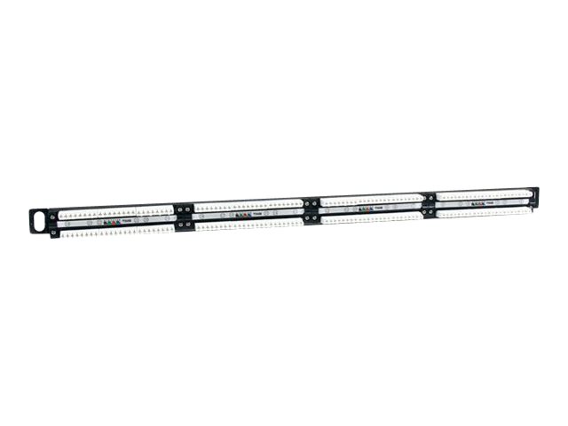 StarTech.com 24 Port 0.5U Cat5e Patch Panel - RJ45 Ethernet Rack Mount Cat 5e 110 Patch Panel - Rackmount Network Patch Panel (PANELHU24) - Patch panel - CAT 5e - 24 ports - for P/N: RACK-18U-20-WALL-OA, RACK-21U-20-WALL-OA, RACK-24U-20-WALL-OA, RK3236BKF, WALLMOUNT4
