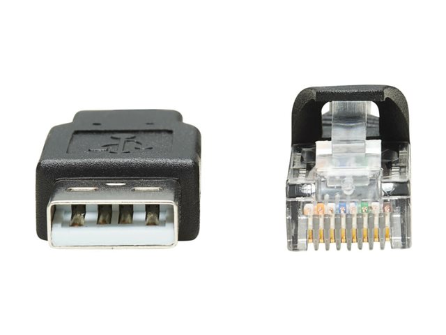 USB-A to RJ45 Rollover Console Cable M/