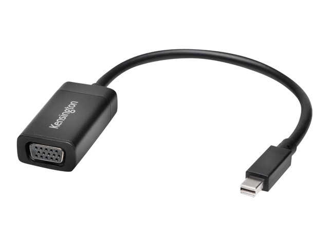 Kensington VM1000 Mini DisplayPort to VGA Adapter - Video converter - DisplayPort - VGA - black