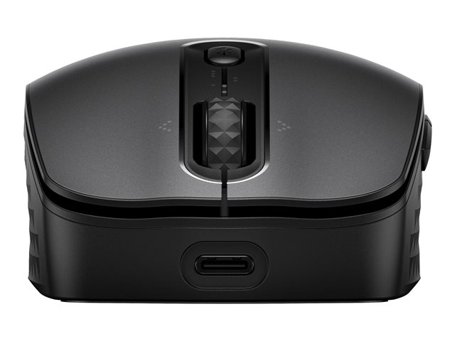 HP 690 - Mouse - Qi-Charging - 7 buttons - wireless - Bluetooth - black