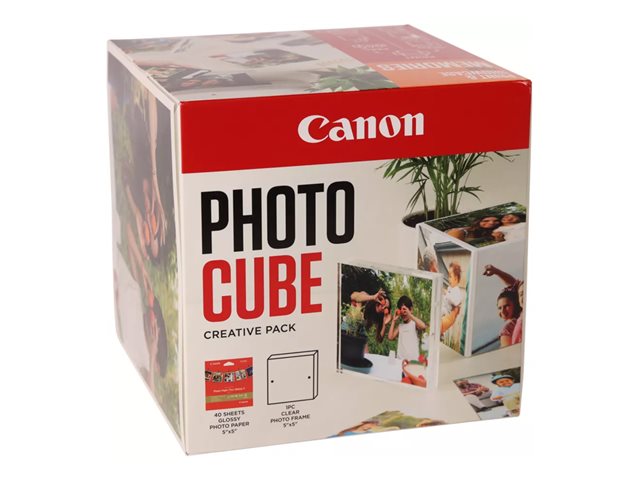 Canon PP-201 - Glossy - orange - 130 x 130 mm 40 sheet(s) photo paper - for MAXIFY GX5550, GX6550, PIXMA TR150, TS5350, TS5351, TS7451, TS7650, TS7750, TS8750, TS8751