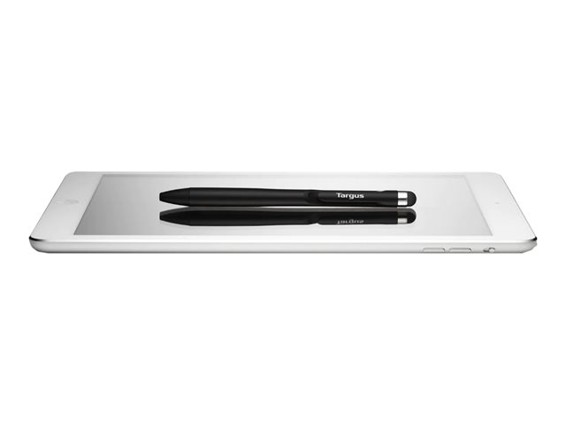 Targus - Stylus / ballpen for mobile phone, tablet - antimicrobial - black
