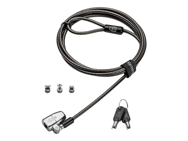 Kensington ClickSafe 2.0 Universal Keyed Laptop Lock - Security cable lock - 1.8 m