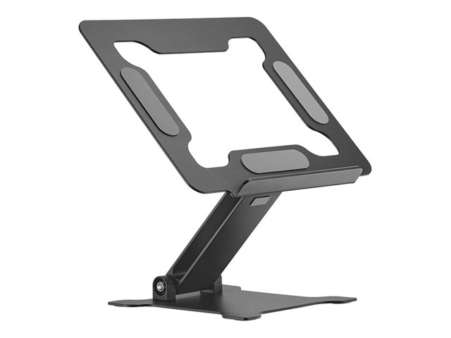 Neomounts - Stand - foldable - for notebook - aluminium - black - screen size: 11\"-15\"