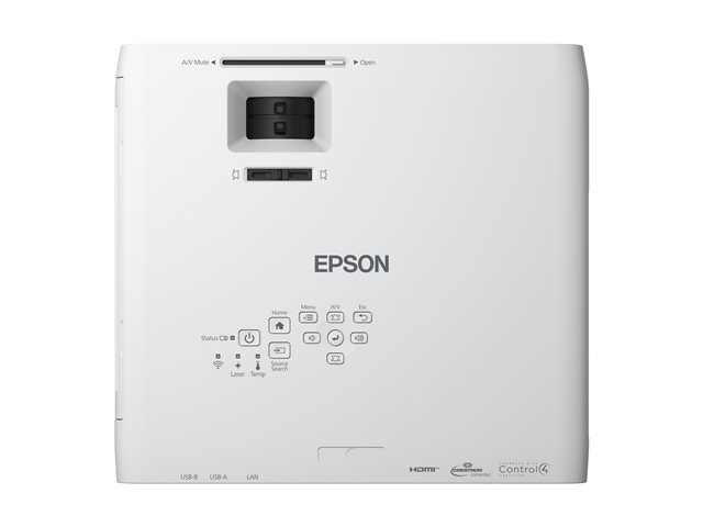 Epson EB-L270F - 3LCD projector - 5200 lumens (white) - 5200 lumens (colour) - 16:9 - 1080p - white