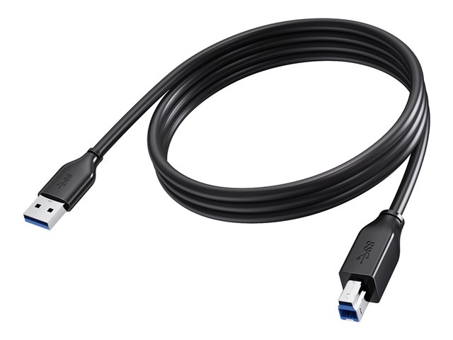 Vision - USB cable - USB Type A (M) to USB Type B (M) - USB 3.0 - 2 m - black