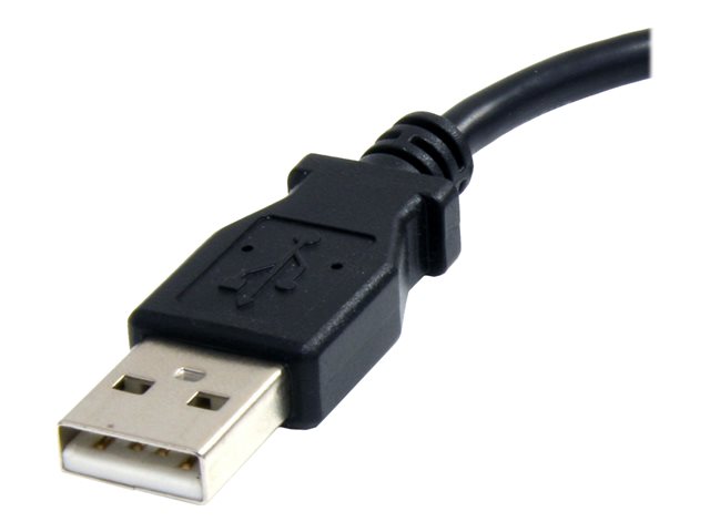 StarTech.com 6in Micro USB Cable - A to Micro B - USB to Micro B - USB 2.0 A Male to USB 2.0 Micro-B Male - 6-inches - Black (UUSBHAUB6IN) - USB cable - USB (M) to Micro-USB Type B (M) - USB 2.0 - 15 cm - black - for P/N: PIB2M21, PIB2MS1, PIB2S31, USB2PCARBK, USB2PCARBKS, USBLT2PCARW, USBUB2PCARB