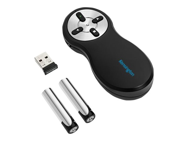 Kensington Wireless Presenter - Presentation remote control - 4 buttons - RF