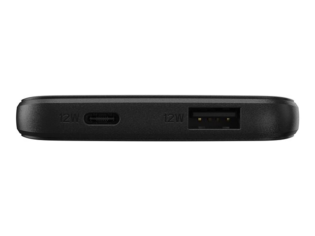 OTTERBOX POWER BANK 5K MAH USB A/C 12W BLACK
