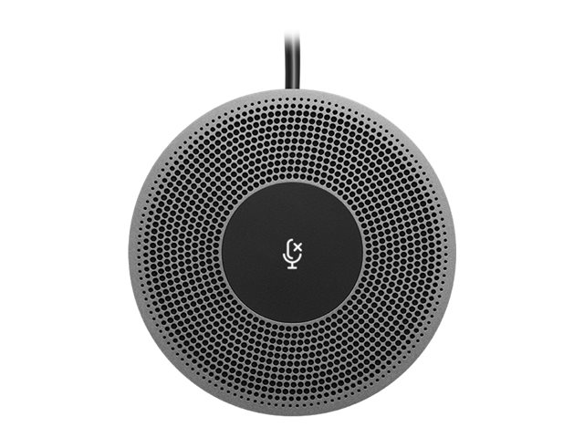 Logitech EXPANSION MIC FOR MEETUP - Microphone - for Small Room Solution for Google Meet, for Microsoft Teams Rooms, for Zoom Rooms