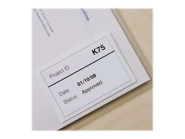 Brother DK-22212 - Permanent adhesive - white - Roll (6.2 cm x 15.2 m) tape - for Brother QL-1050, 1060, 1110, 500, 550, 560, 570, 580, 600, 650, 700, 710, 720, 820