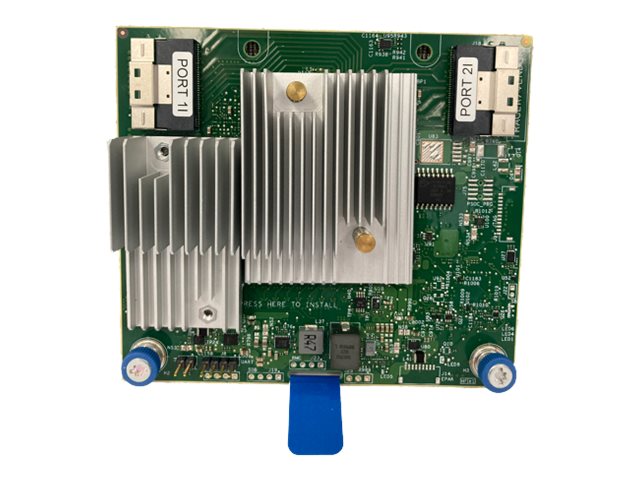 HPE MegaRAID 216i-a - Storage controller - 16 Channel - SATA 6Gb/s / SAS 12Gb/s / PCIe 4.0 (NVMe) - RAID RAID 0, 1, 10 - PCIe 4.0 x8 - for ProLiant DL325 Gen10, DL345 Gen10, DL360 Gen10, DL365 Gen10, DL380 Gen10, DL385 Gen10