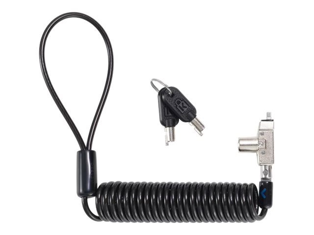 Kensington Slim N17 2.0 Portable Keyed Laptop Lock for Wedge Shaped Slots - Security cable lock - 1.83 m