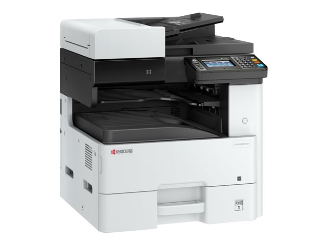 Kyocera ECOSYS M4125idn - Multifunction printer - B/W - laser - A3/Ledger (297 x 432 mm) (original) - A3/Ledger (media) - up to 25 ppm (copying) - up to 25 ppm (printing) - 600 sheets - USB 2.0, Gigabit LAN, USB 2.0 host