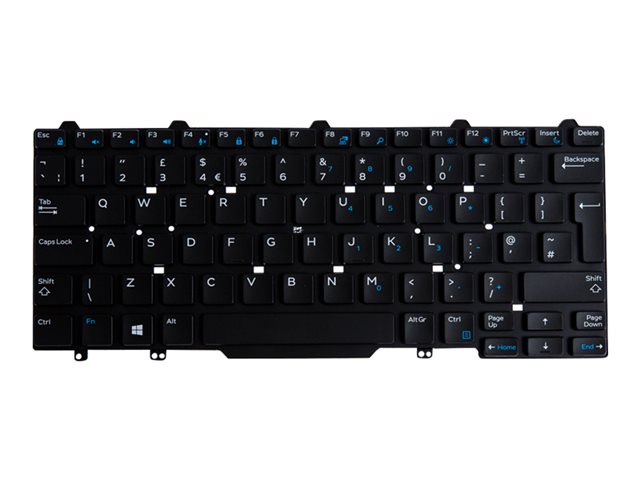 N/B KBD Lat 3340/E5450 UK Layout 83 Key Non-Backlit SP
