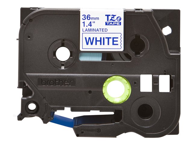 Brother TZe-263 - Blue on white - Roll (3.6 cm x 8 m) 1 cassette(s) laminated tape - for Brother PT-H110, P-Touch PT-3600, 550, 9500, 9600, 9700, 9800, D800, H110, P900, P950