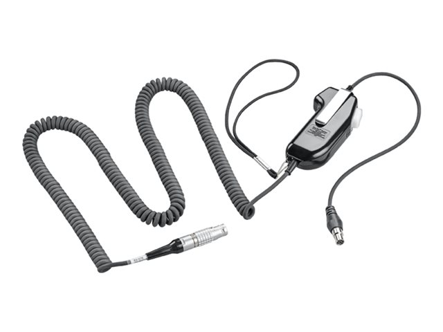 Poly SHS 2005-02 - PTT (push-to-talk) amplifier for headset - dual channel, LEMO FGG.2B.310, 681 Ohm ADD - TAA Compliant