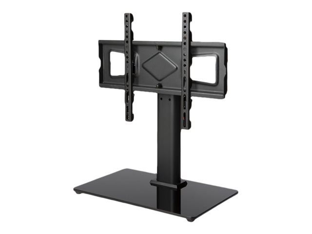 Universal Steel/Glass TV Table stand with +/- 25 degree swivel function. Maximum supported VESA 400x300, Maximum screensize 58?. Max 30 kg