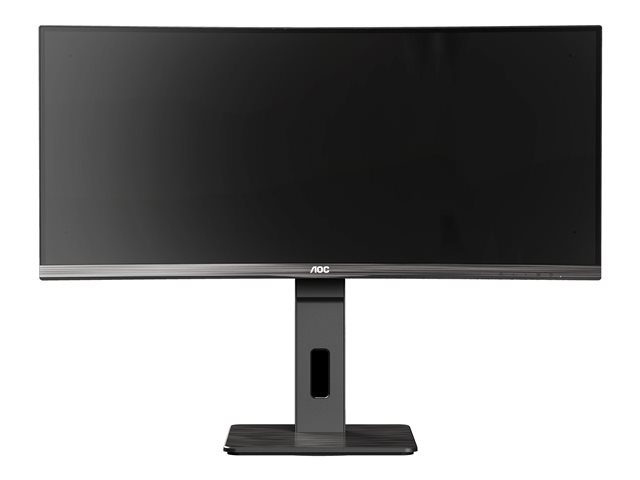 AOC Pro-line CU34P2C - P2 Series - LED monitor - curved - 34" - 3440 x 1440 UWQHD @ 100 Hz - VA - 300 cd/m² - 3000:1 - 1 ms - 2xHDMI, DisplayPort, USB-C - speakers - black