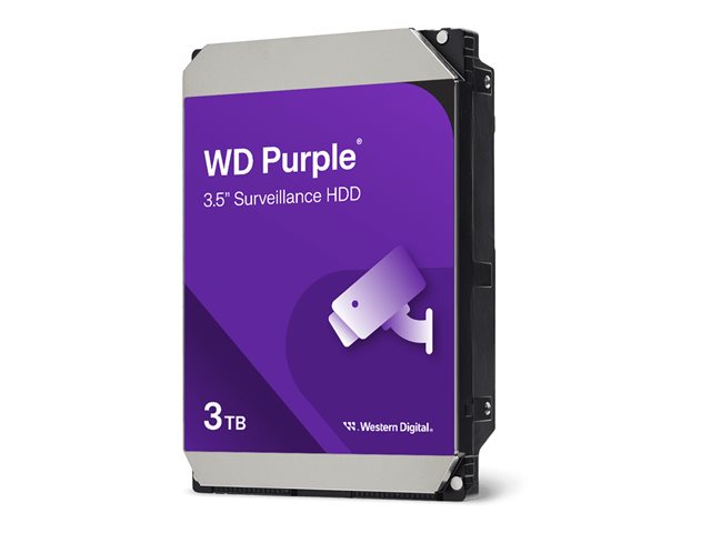 WD Purple-harddrive voor beveiliging 