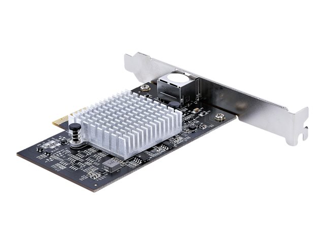 StarTech.com 1-Port 10Gbps PCIe Network Adapter Card, Network Card for PC/Server, Low Profile PCIe Ethernet Card w/Jumbo Frame Support, NIC/LAN Interface Card - Marvell AQC113CS Chipset, PXE Boot (ST10GSPEXNB2) - Network adapter - PCIe 3.0 x2 - 10 Gi