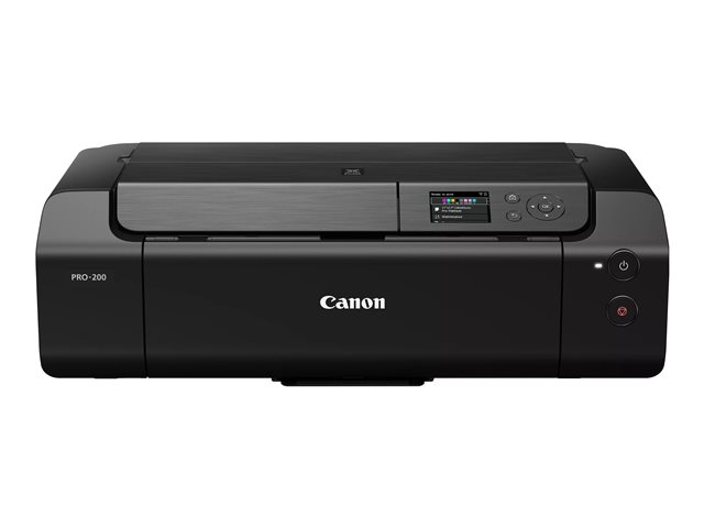 ImagePROGRAF PRO-200 A3+ 4.800 (horizontal) x 2.400 (vertical) dpi 8 colours u003d Y/M/C/PC/PM/Gy/LGy/BK 1 Min. 30 Sec USB WLAN