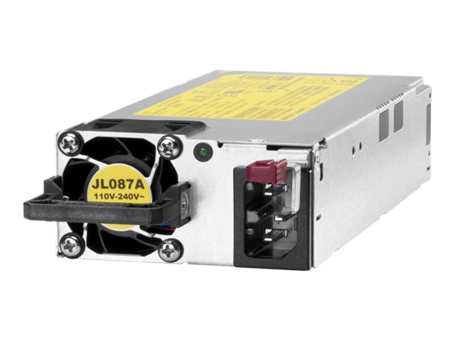 Aruba X372 - Power supply - hot-plug / redundant - AC 110-240 V - 1050 Watt - for Aruba 2930M 48G 1-Slot, 2930M 48G POE+ 1-Slot, 3810M 48G PoE+ 1-slot Switch