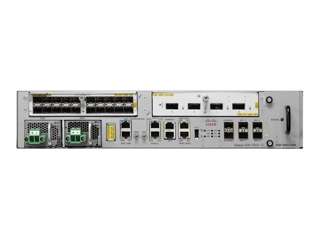 Cisco ASR 9001 - Router - 10 GigE, 40 Gigabit LAN - rack-mountable - refurbished