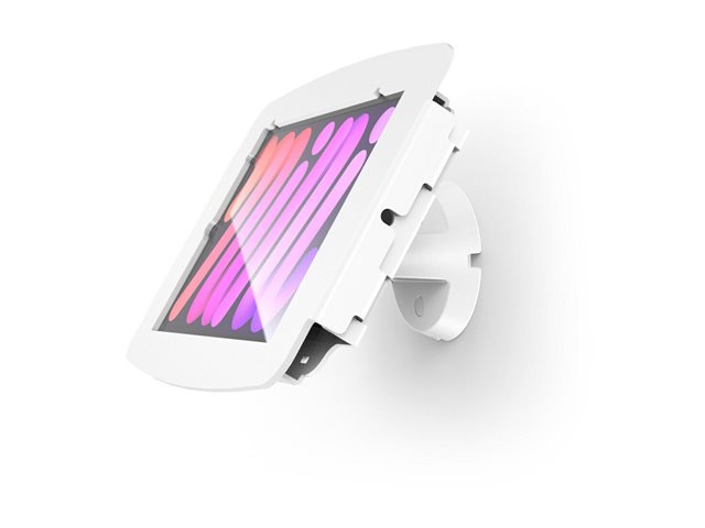 Compulocks iPad mini 8.3\" Space Enclosure Tilting Wall Mount - Mounting kit (enclosure, wall mount) - exposed camera and buttons, tilting - for tablet - lockable - aluminium - white - screen size: 8.3\"