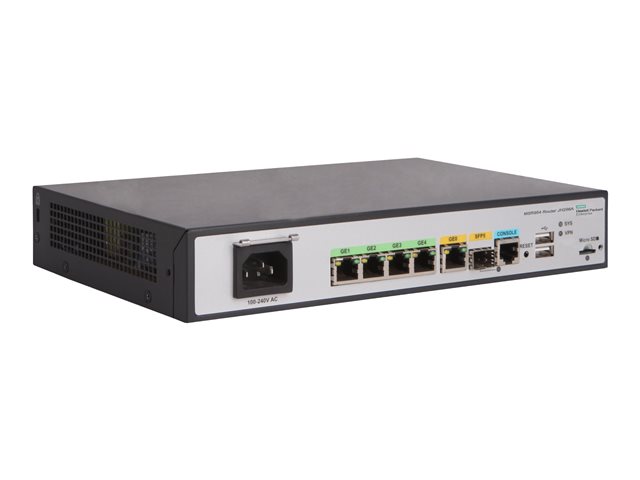 HPE MSR954 - Router 4-port switch - 1GbE - - rack-mountable