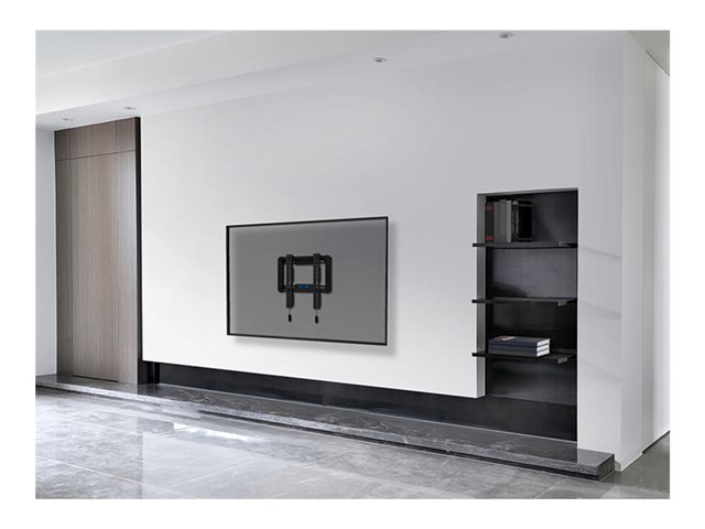 Neomounts WL30-550BL12 - Mounting kit (wall mount) - fixed - for TV - black - screen size: 24\"-65\"