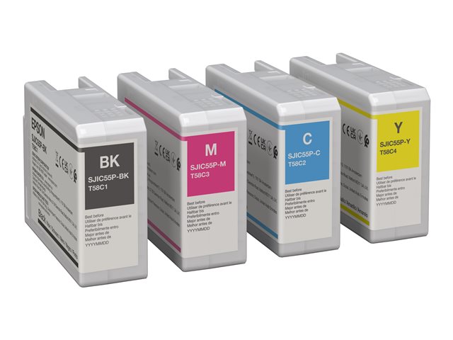 SJIC55(BK): Ink cartridge for ColorWorks