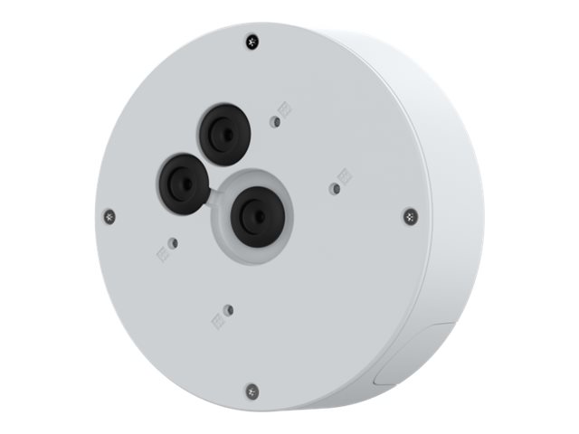 AXIS TQ3601-E - Camera conduit back box - outdoor, indoor - white, NCS S 1002-B