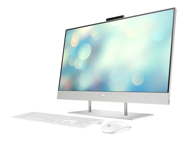 HP 27-dp1026nb - All-in-one - Core i5 1135G7 - RAM 8 GB - SSD 512 GB - NVMe, HP Value - Iris Xe Graphics - GigE - WLAN: 802.11a/b/g/n/ac, Bluetooth 5.0 - Win 11 Home - monitor: LED 27\" 1920 x 1080 (Full HD) - natural silver - with HP 2 years Onsite B
