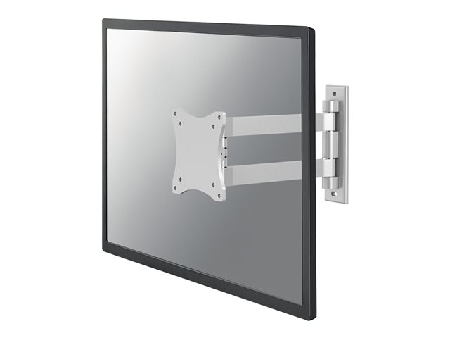 Neomounts FPMA-W820 - Bracket - full-motion - for LCD display - silver - screen size: 10\"-27\" - wall-mountable
