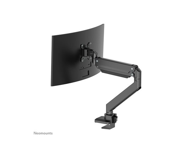 Neomounts NM-D775PLUS - Mounting kit - full-motion - for LCD display - aluminium - black - screen size: 10\"-49\" - clamp mountable, grommet, desk-mountable