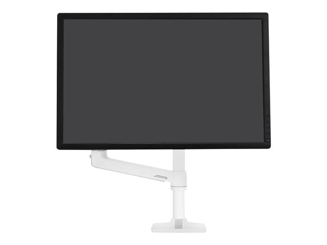 Ergotron LX - Mounting kit (articulating arm) - for Monitor - aluminium, steel - white - screen size: up to 32\" - desk-mountable