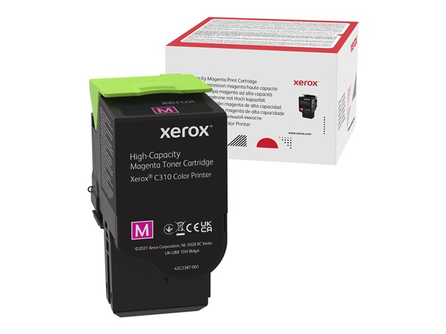 Xerox - High capacity - magenta - original - toner cartridge - for Xerox C310/DNI, C310/DNIM, C310V_DNI, C315/DNI, C315V_DNI, C315V_DNIUK