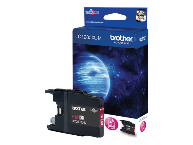 Brother LC1280XLM - Magenta - original - ink cartridge - for Brother MFC-J5910DW, MFC-J6510DW, MFC-J6710DW, MFC-J6910DW
