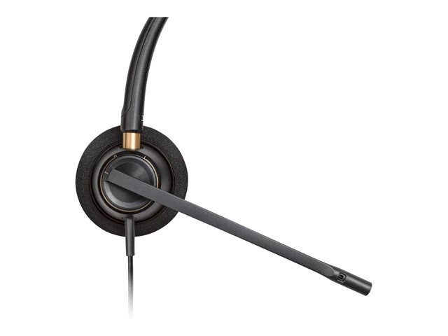 Poly EncorePro 525 Microsoft Teams Certified Stereo with USB-A Headset - Replaces Poly SKU 218275-01