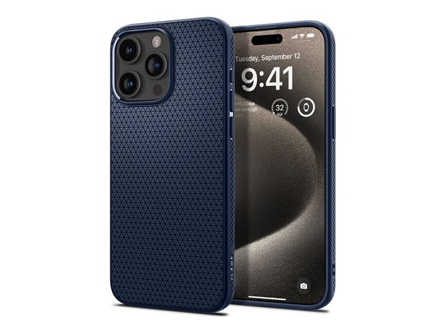 Spigen iP15 Pro Max Liquid Air Navy Blue