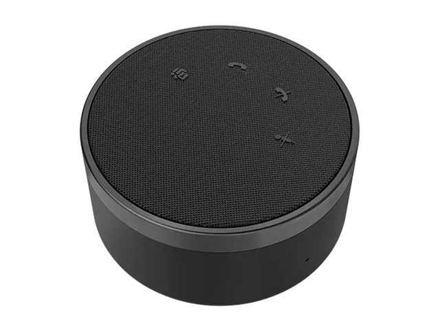 Lenovo Go - Speakerphone hands-free - wired - USB-C - thunder black, storm grey - Certified for Microsoft Teams