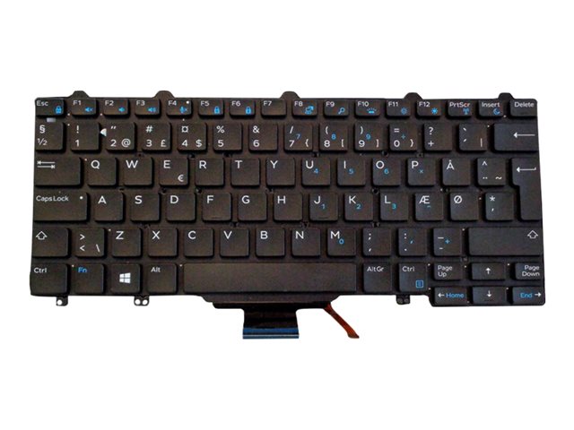 N/B KBD Lat 5400 / 5401 Danish 82 Keys Backlit DP
